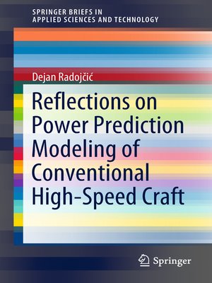 cover image of Reflections on Power Prediction Modeling of Conventional High-Speed Craft